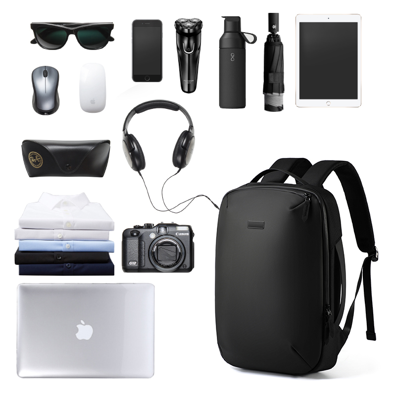 商务通勤双肩背包订制|商务双肩背包生产厂家