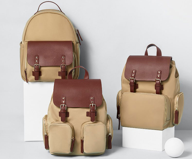 妈咪双肩背包生产厂家-质量层层把关