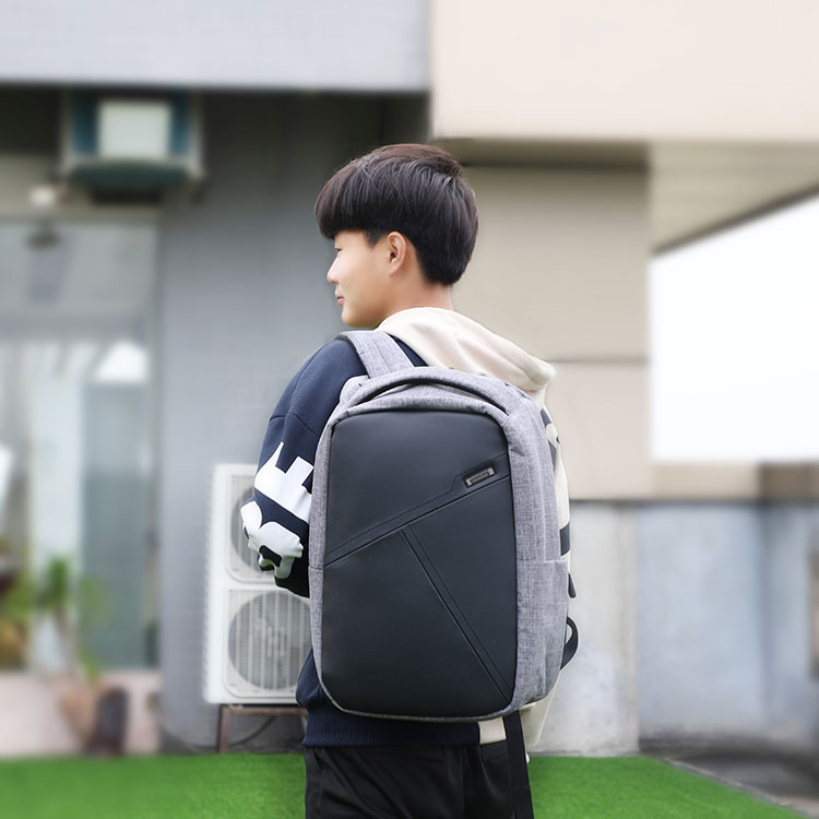 男士电脑双肩包 背包工厂 豪门国际科技 OEM定制  时尚背包